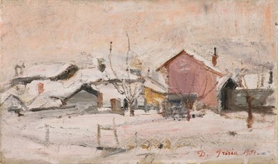 Sturm in Bardonecchia von Donato Frisia