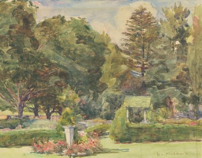 Parmelee Garten, ca. 1920 von Dora Louise Murdoch