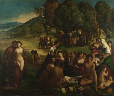 Ein Bacchanal, ca. 1520 von Dosso Dossi