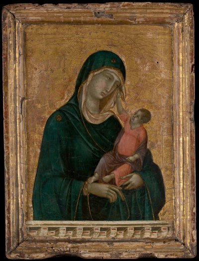 Madonna mit Kind von Duccio di Buoninsegna
