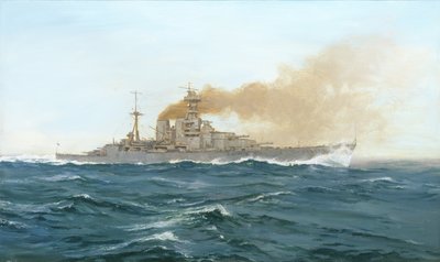HMS Hood, 1919 von Duff Tollemache