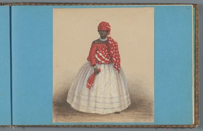 Frau in Surinam, 1860 von Dutch School