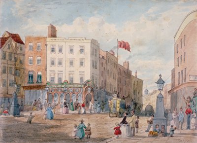 Middle Row, Holborn, London, 1867 von EH Dixon