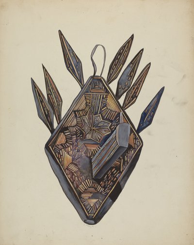 Kerzenleuchter, um 1936 von E. Boyd