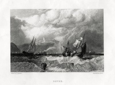 Dover, Kent, 1860 von E. Finden