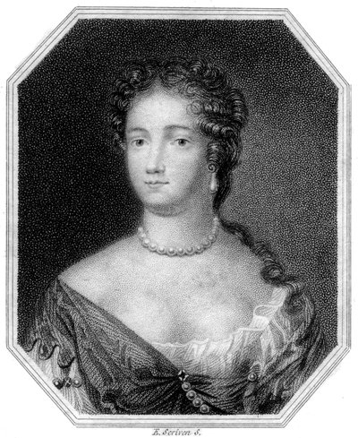 Lucy Barlow, auch bekannt als Waters, 1810 von E. Scriven