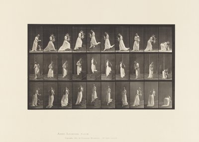Treppen auf- und absteigen von Eadweard Muybridge