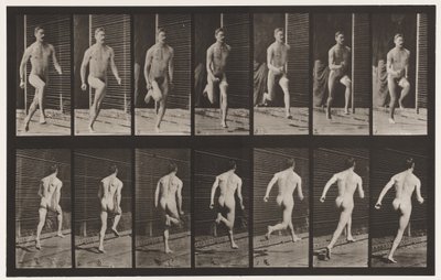 Tafel 66. Laufen von Eadweard Muybridge