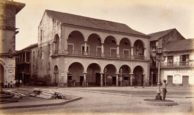 Das Cabildo, Panama von Eadweard Muybridge