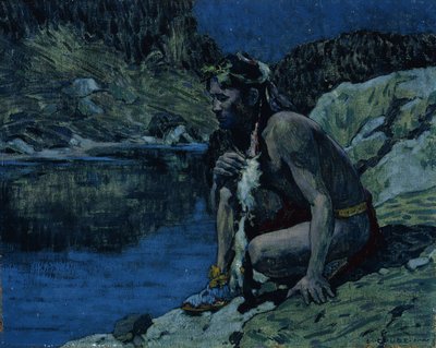 Abendliche Einsamkeit von Eanger Irving Couse