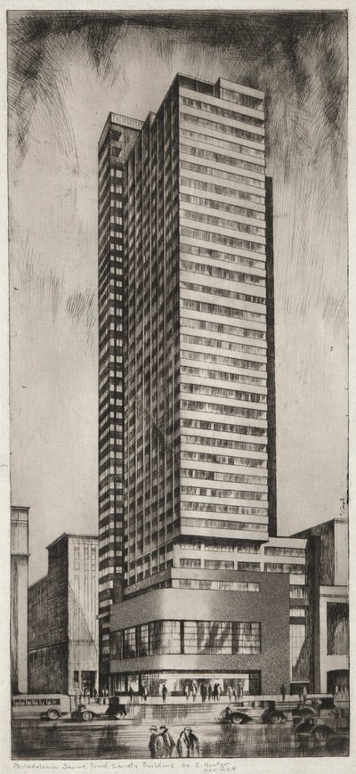 Philadelphia Savings Fund Society Building von Earl Horter
