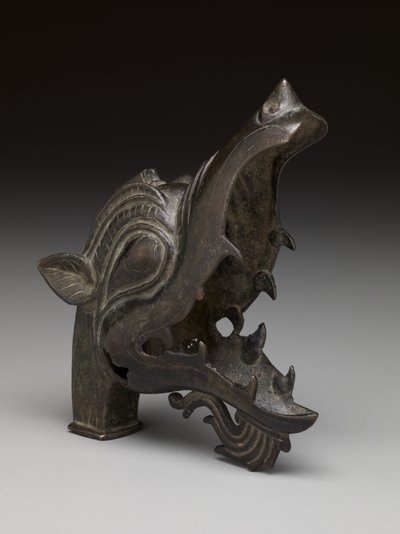 Drachenkopf-Finial, Seldschukenzeit von Eastern Mediterranean School