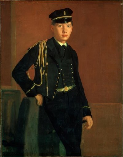Achille de Gas als Offizier der Midshipman von Edgar Degas