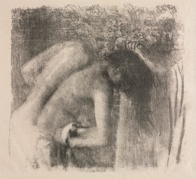 Nach dem Bad (Große Version) von Edgar Degas