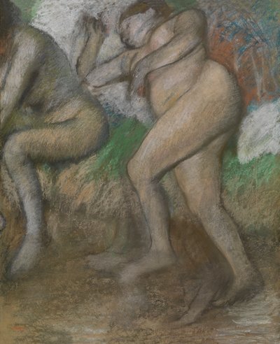 Nach dem Bad von Edgar Degas
