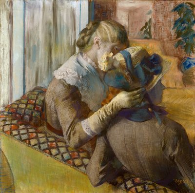 Bei den Modistinnen, 1881 von Edgar Degas