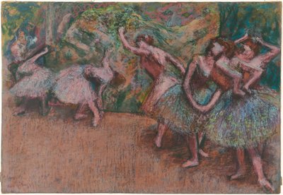 Ballettszene, ca. 1907 von Edgar Degas