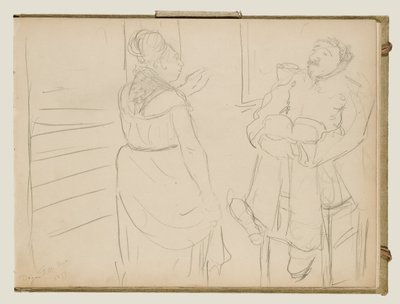 Bordellszene von Edgar Degas