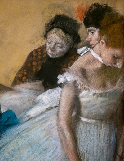 Tanzprüfung (Detail) von Edgar Degas