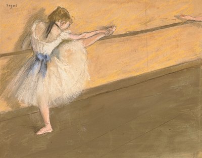 Tänzerin an der Bar von Edgar Degas