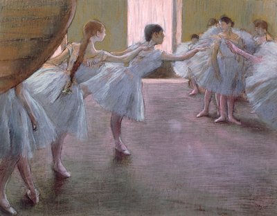 Tänzer bei der Probe von Edgar Degas