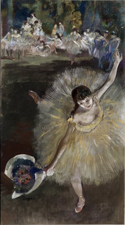 Tanzendes Mädchen von Edgar Degas