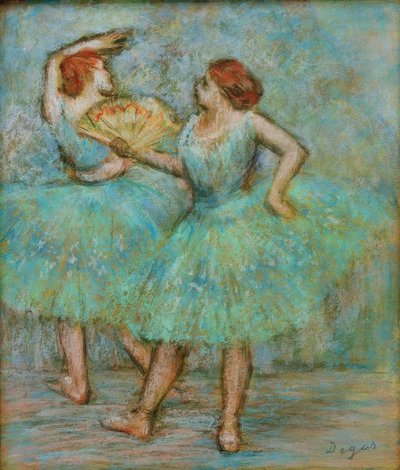 Zwei Tänzerinnen von Edgar Degas