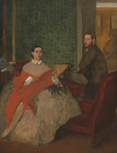 Edmondo und Thérèse Morbilli von Edgar Degas