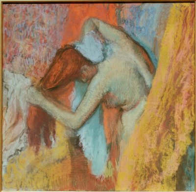 Frau bei der Toilette von Edgar Degas