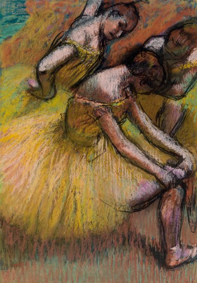 Gruppe von Tänzerinnen von Edgar Degas