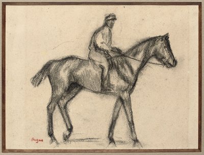 Jockey von Edgar Degas