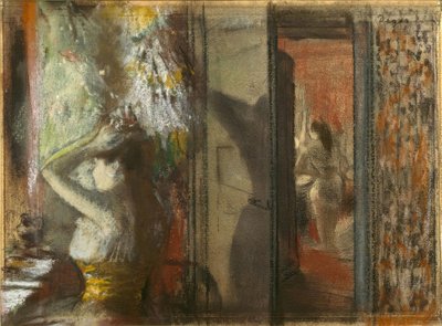 Logen der Schauspielerinnen von Edgar Degas
