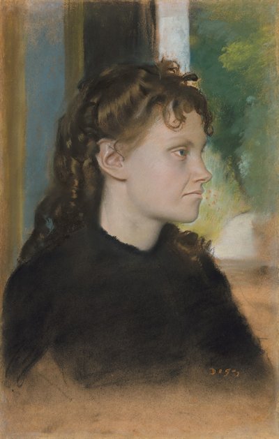 Madame Théodore Gobillard, 1869 von Edgar Degas