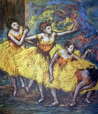 Vier Tänzerinnen von Edgar Degas von Edgar Degas
