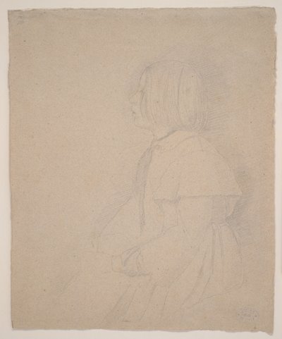 Porträt von Giulia Bellelli, 1858-9 von Edgar Degas