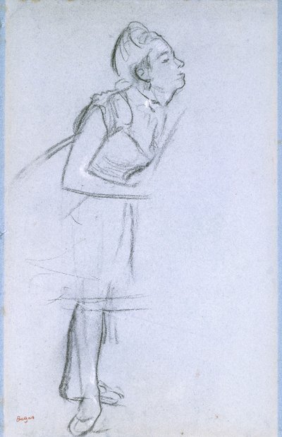 Profil einer Tänzerin von Edgar Degas