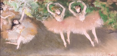 Ballettszene, ca. 1879 von Edgar Degas