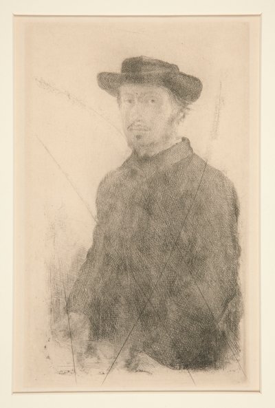 Selbstporträt von Edgar Degas