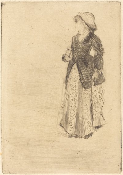 Die Schauspielerin Ellen Andrée von Edgar Degas