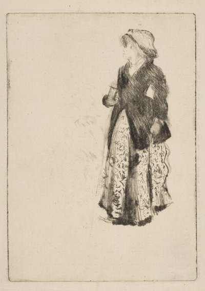 Die Schauspielerin Ellen Andrée von Edgar Degas