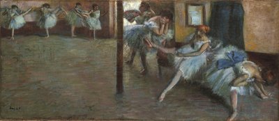 Die Ballettprobe, ca. 1891 von Edgar Degas