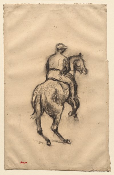 Der Jockey von Edgar Degas