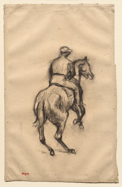 Der Jockey von Edgar Degas