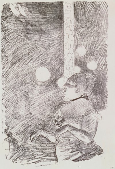 Das Lied des Hundes, 1876-77 von Edgar Degas