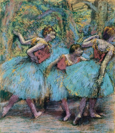 Drei Tänzerinnen, ca. 1903 von Edgar Degas