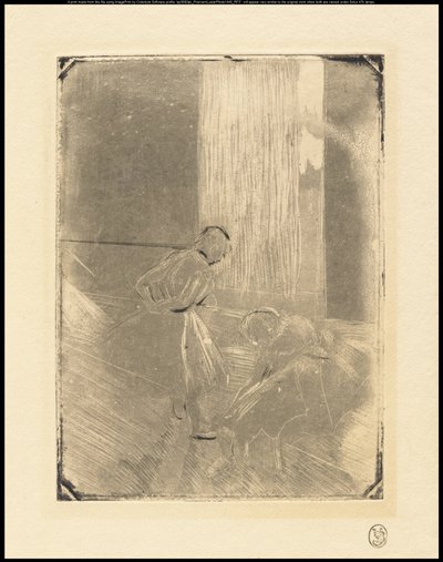 Zwei Tänzer, ca. 1878-79 von Edgar Degas