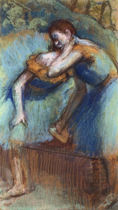 Zwei Tänzer, ca. 1891 von Edgar Degas