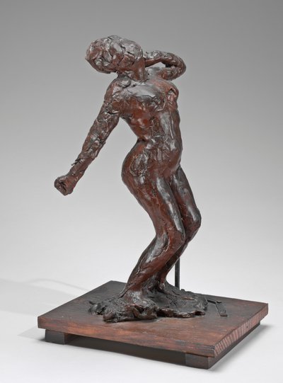 Frau beim Strecken von Edgar Degas