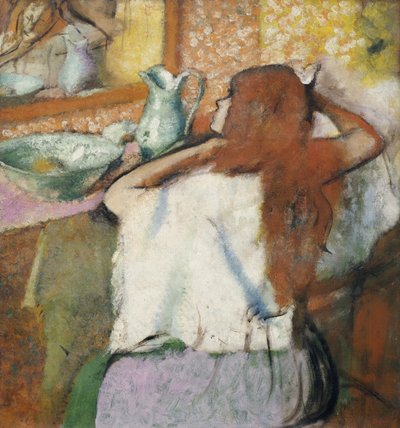 Frau bei ihrer Toilette von Edgar Degas