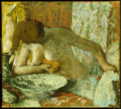 Frau bei ihrer Toilette, ca. 1897 von Edgar Degas